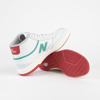 New Balance Numeric 440 Hi Tom Knox Shoes - White / Red / Green thumbnail