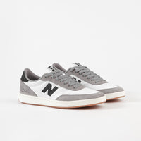 New Balance Numeric 440 Shoes - Grey / White / Black thumbnail