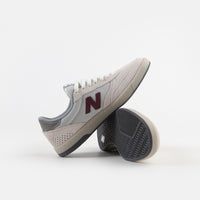 New Balance Numeric 440 Shoes - Sea Salt / Burgundy thumbnail