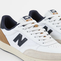 New Balance Numeric 440 Shoes - White / Navy thumbnail