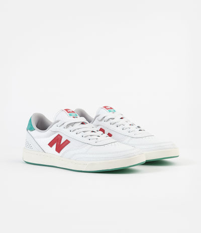 New Balance Numeric 440 Tom Knox Shoes - White / Red