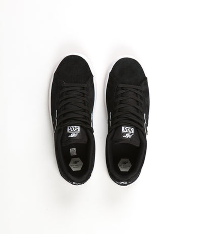 New Balance Numeric 505 Shoes - Black / White