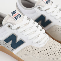 New Balance Numeric 508 Brandon Westgate Shoes - White / Gum thumbnail