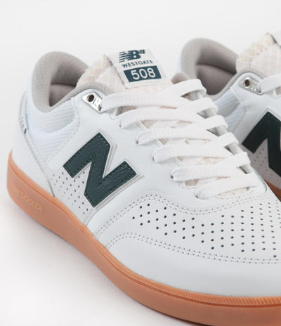 New Balance Numeric 508 Brandon Westgate Shoes - White / Navy / Gum