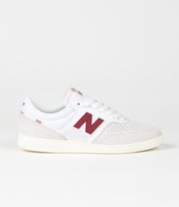 New Balance Numeric 508 Brandon Westgate Shoes - White / Red