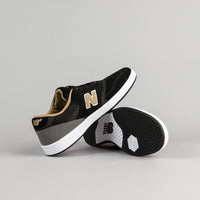 New Balance Numeric 598 Shoes - Black / Gold thumbnail