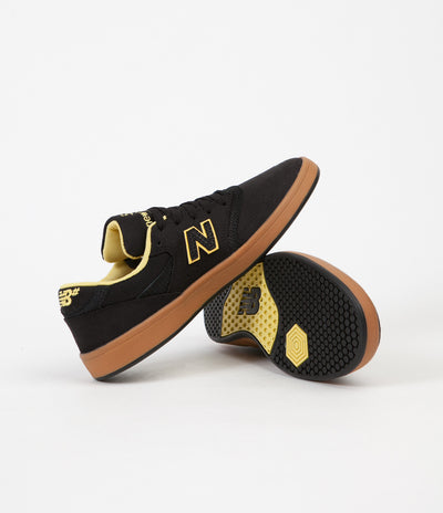 New Balance Numeric 598 Shoes - Black / Gum