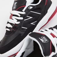 New Balance Numeric 808 Tiago Lemos Shoes - Black / Red thumbnail