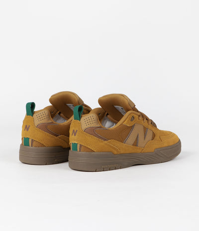 New Balance Numeric 808 Tiago Lemos Shoes - Wheat / Gum