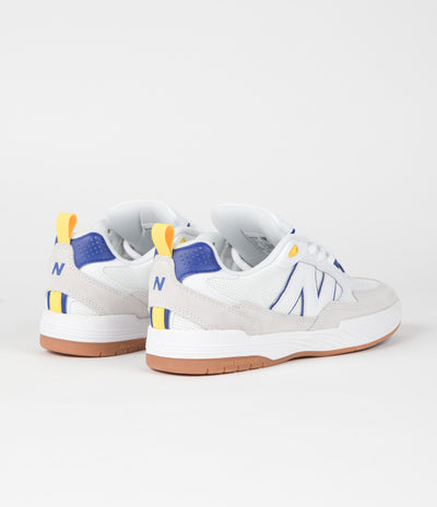 New Balance Numeric 808 Tiago Lemos Shoes - White / Royal