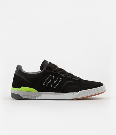 New Balance Numeric 913 Shoes - Black / Hi Lite