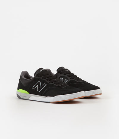 New Balance Numeric 913 Shoes - Black / Hi Lite
