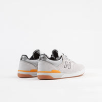 New Balance Numeric 913 Shoes - Silver / Orange thumbnail