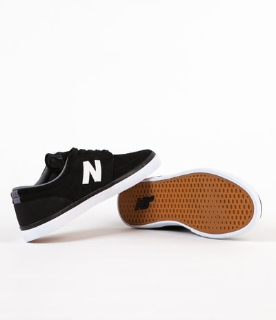 New Balance Numeric Brighton 345 Shoes - Black/ White
