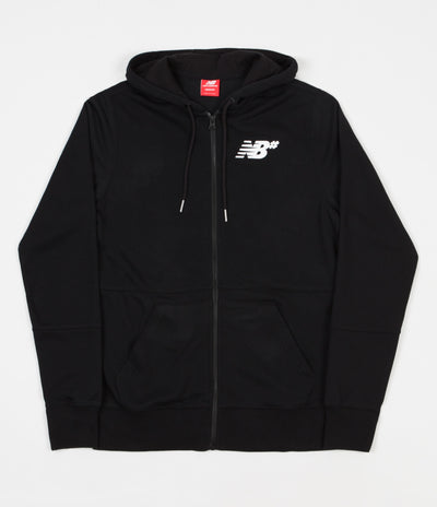 New Balance Numeric Fleece Zip Hoodie - Black