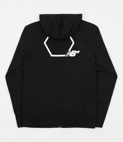 New Balance Numeric Fleece Zip Hoodie - Black