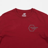 New Balance Numeric New Hex T-Shirt - Scarlet thumbnail
