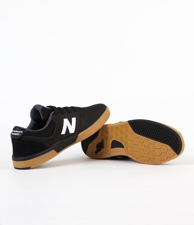 New Balance Numeric PJ Stratford 533 Shoes - Black / White