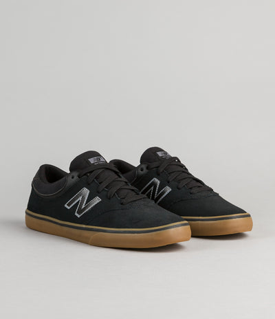 New Balance Numeric Quincy 254 Shoes - Black / Gum