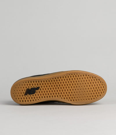 New Balance Numeric Quincy 254 Shoes - Black / Gum
