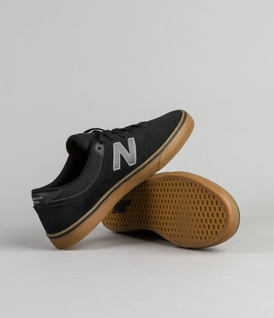 New Balance Numeric Quincy 254 Shoes - Black / Gum