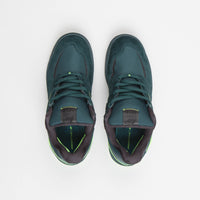 New Balance Numeric x Primitive 1010 Tiago Lemos Shoes - Deep Teal / Lime Green thumbnail