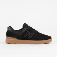 New Balance Pro Court 574 Shoes - Black / Gum thumbnail
