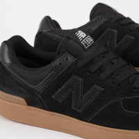 New Balance Pro Court 574 Shoes - Black / Gum thumbnail