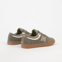 New Balance Quincy 254 Shoes - Olive / Gum thumbnail