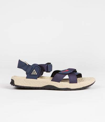 Nike ACG Air Deschutz+ Sandals - Midnight Navy / Light Crimson - Thunder Blue