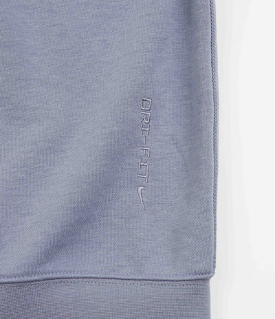 Nike ACG Dri-FIT Fleece Short Sleeve Crewneck Sweatshirt - Ashen Slate / Black