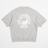 Nike ACG Dri-FIT Fleece Short Sleeve Crewneck Sweatshirt - Light Iron Ore / Summit White thumbnail