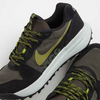 Nike ACG Lowcate Shoes - Cargo Khaki / Moss - Black - Bright Cactus thumbnail