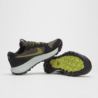 Nike ACG Lowcate Shoes - Cargo Khaki / Moss - Black - Bright Cactus thumbnail