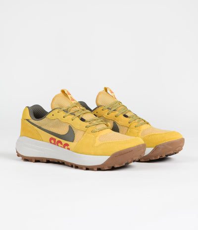 Nike ACG Lowcate Shoes - Solar Flare / Cargo Khaki - Black - Light Bone