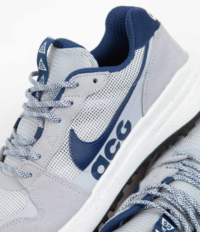 Nike ACG Lowcate Shoes - Wolf Grey / Navy - Grey Fog - Summit White