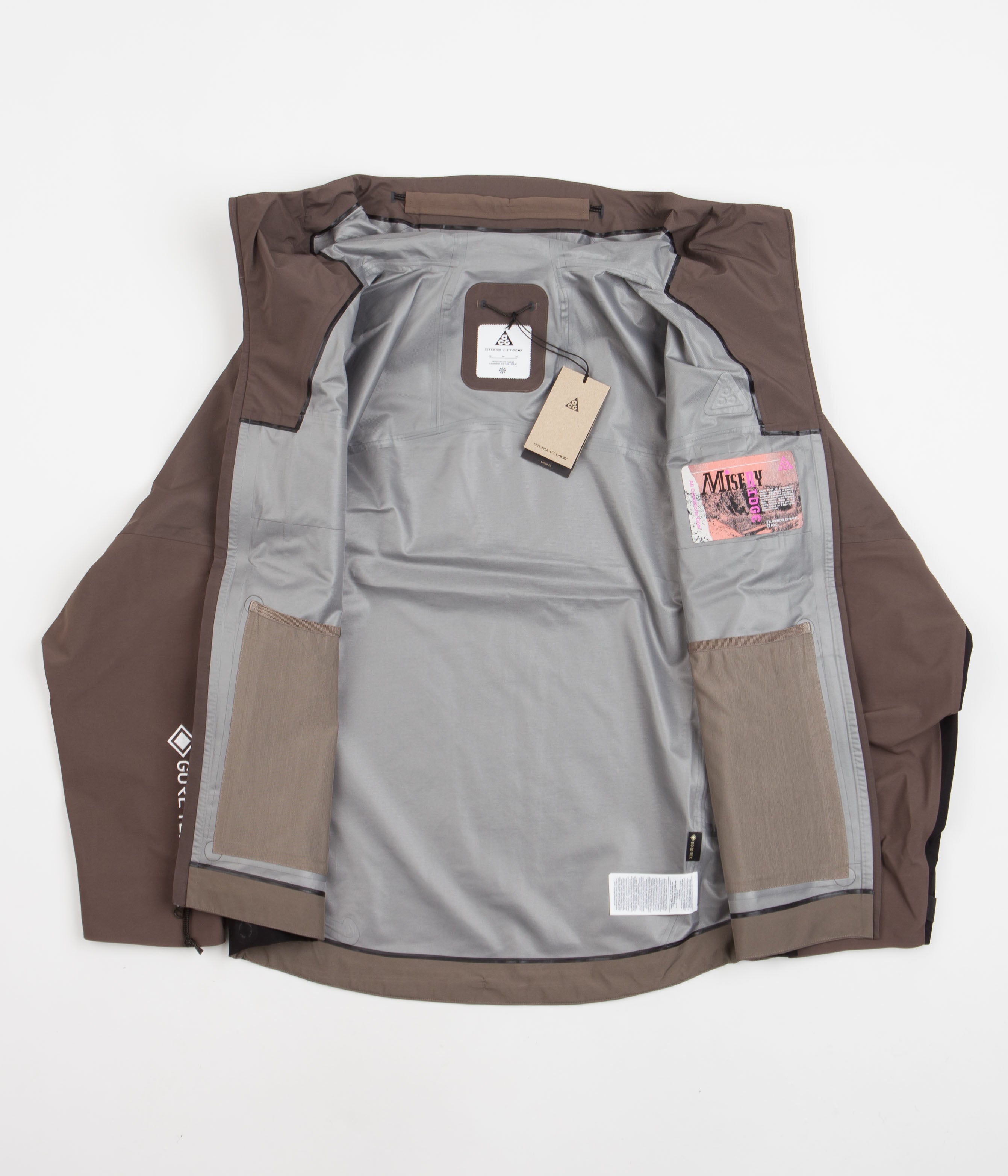 Nike ACG Misery Ridge Jacket - Ironstone / Olive Grey / Black / Summit ...