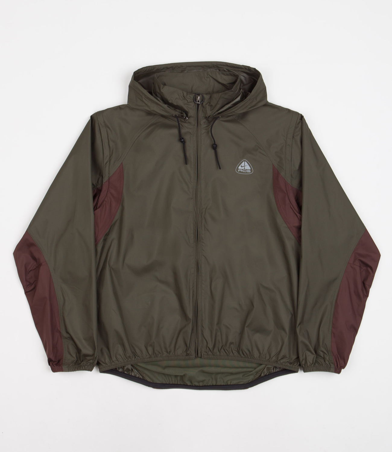 Nike ACG Oregon Series Micro Shell Jacket - Cargo Khaki / Earth / Blac ...