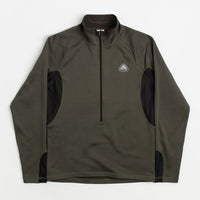 Nike ACG Oregon Series Polartec Zip Sweatshirt - Cargo Khaki / Black / Wolf Grey thumbnail