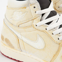 Nike Air Jordan 1 High OG NRG "Nigel Sylvester" Shoes - Sail / White - Varsity Red - Reflect Silver thumbnail