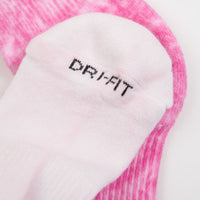 Nike Everyday Plus Tie-Dye Crew Socks (2 Pair) - Pink / Multi thumbnail