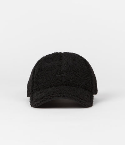 Nike Heritage86 Sherpa Cap - Black / Black