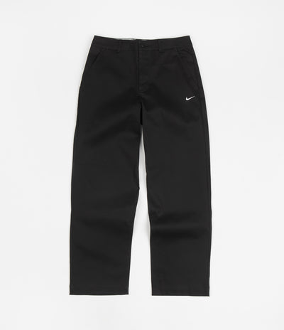 Nike Unlined Chino Pants in Black and White