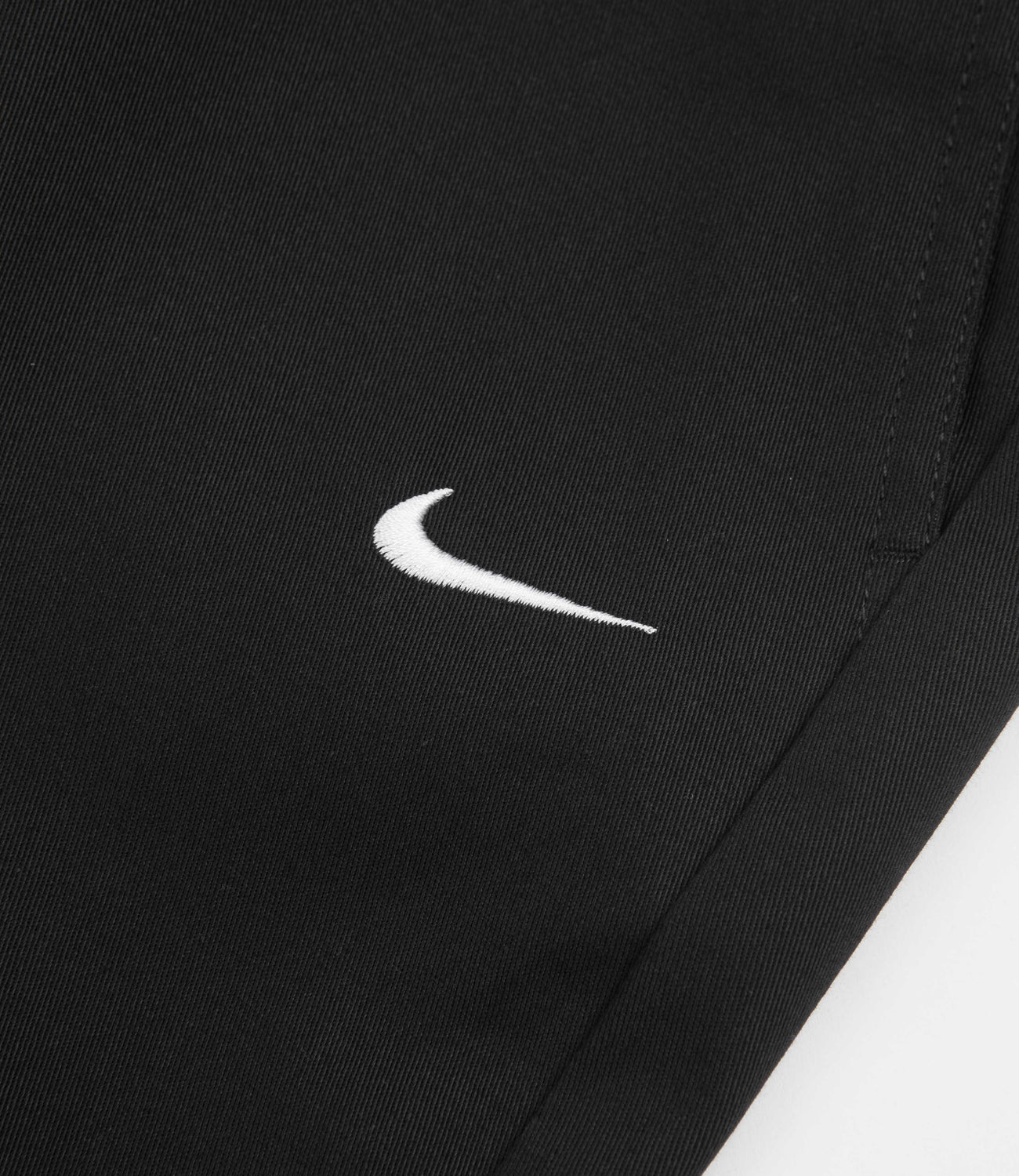 Nike Unlined Chino Pants - Black / White | Flatspot