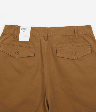 Nike Pleated Chino Shorts - Ale Brown / White