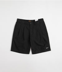Nike Pleated Chino Shorts in Black and White