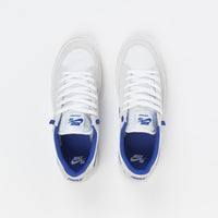 Nike SB Adversary Shoes - Summit White / Hyper Royal - White thumbnail