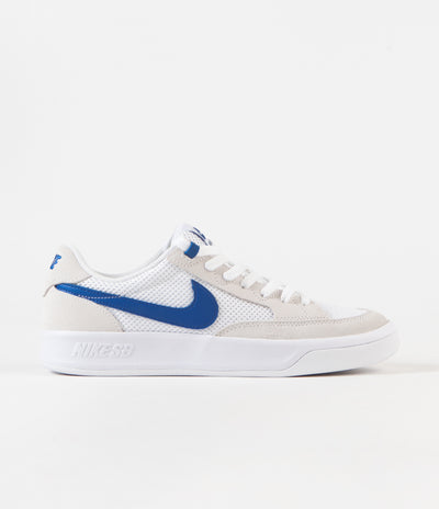 Nike SB Adversary Shoes - White / Photo Blue - White - White