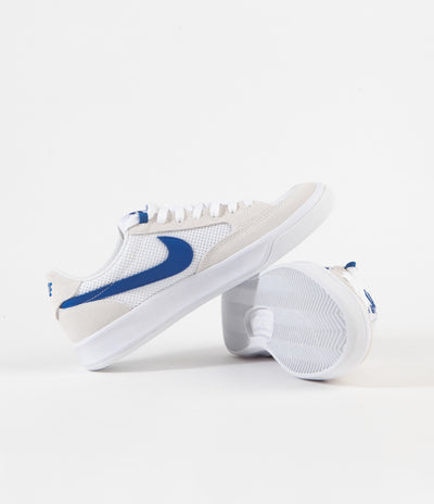 Nike SB Adversary Shoes - White / Photo Blue - White - White