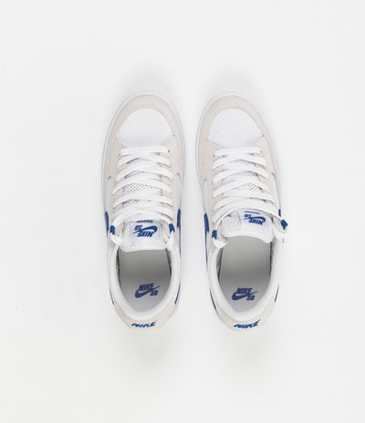 Nike SB Adversary Shoes - White / Photo Blue - White - White